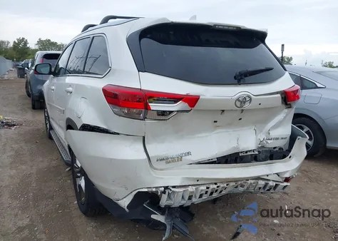 2017 Toyota Highlander Limited Platinum z USA, uszkodzony, nr VIN 5TDDZRFH4HS449070